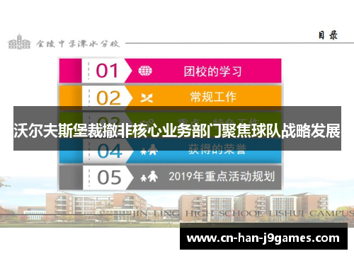 沃尔夫斯堡裁撤非核心业务部门聚焦球队战略发展