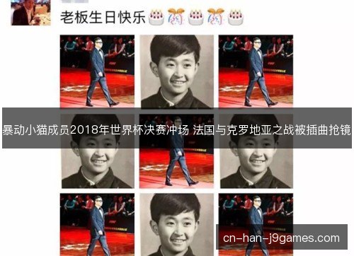 暴动小猫成员2018年世界杯决赛冲场 法国与克罗地亚之战被插曲抢镜